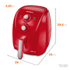 Fritadeira Elétrica Sem Óleo Air Fryer Afn-40-fr 4 Litros 150