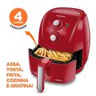 Fritadeira Elétrica Sem Óleo Air Fryer Afn-40-fr 4 Litros 150