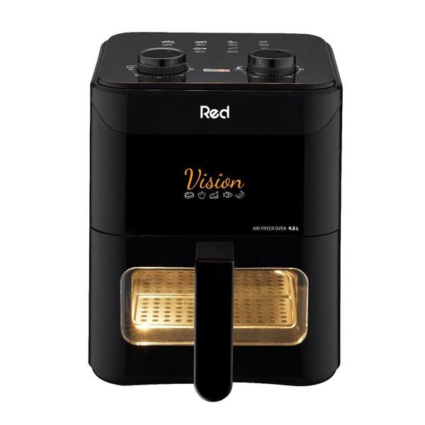 Fritadeira Elétrica Sem Óleo Air Fryer Red Vision Af450 4,5 Litros ...