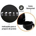 Fritadeira Elétrica Sem Óleo Amvox Air Fryer 1205 4,5L Preta