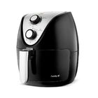 Fritadeira Elétrica Sem Óleo Family IV Preta 3,5L 1500W Mondi