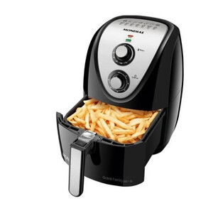 Foto de Fritadeira Elétrica Sem Óleo Preta 5L Mondial 127V AFN-50-BI