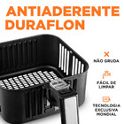 Fritadeira Elétrica Sem Óleo Preta 5L Mondial 220V AFN-50-BI
