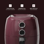 Fritadeira Elétrica Sem Óleo Vermelha Wap Air Fryer Potência