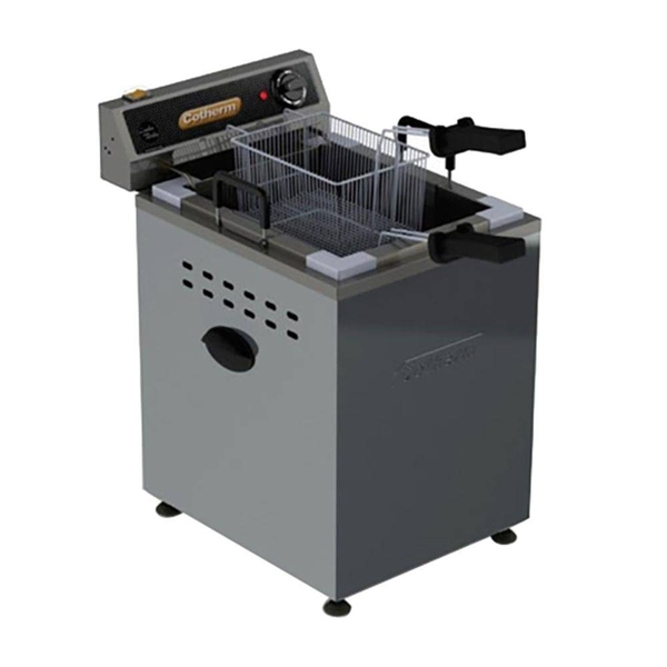 Fritadeira Elétrica Turbo 1 Cuba 25 Litros Inox 220V Mesa Cot