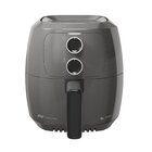 Fritadeira Elétrica Wap Air Fryer Cinza 4l Com Potência De 15