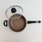 Fritadeira Funda 24cm Paris Vermelho Aluminio Com Revestiment