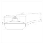 Fritadeira Funda Tramontina Mônaco Alumínio Antiaderente Pret