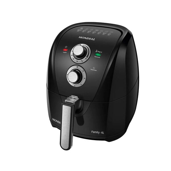 Fritadeira Mondial 4 Litros Family Preta Afn-40-bfs - 127 Vol