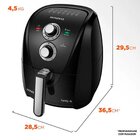 Fritadeira Mondial 4 Litros Family Preta Afn-40-bfs - 127 Vol