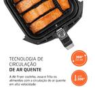 Fritadeira Mondial Air Fryer Inox 5,5l Af-55