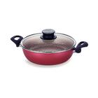 Fritadeira Paris Em Alumínio Vermelho 24cm 2,8l- Tramontina