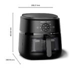 Fritadeira Philips Walita Airfryer Digital Série 2000 Xl Pret