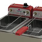 Fritadeira Profissional Elétrica Progás Inox 2 Cubas 10 Litro