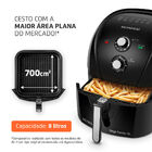 Fritadeira Sem Óleo Air Fryer 8l Mondial Preto - Afn-80-fb 220