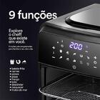 Fritadeira Sem Óleo Air Fryer Oven Digital Toutch Inox 12l Pr