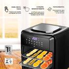 Fritadeira Sem Óleo Air Fryer Oven Digital Toutch Inox 12l Pr