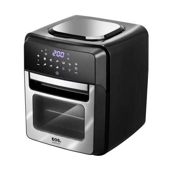 Fritadeira Sem Óleo Air Fryer Oven Digital Toutch Inox 12l Pr