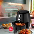Fritadeira Sem Óleo Airfryer HQ 5 Litros Preto Hq-af5lmp