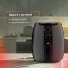 Fritadeira Sem Óleo Airfryer HQ 5 Litros Preto Hq-af5lmp