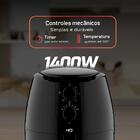 Fritadeira Sem Óleo Airfryer Hq 5 Litros Preto Hq-af5lmp