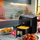 Fritadeira Sem Óleo Airfryer Hq 7 Litros Digital Com Visor Pr