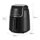 Fritadeira Sem Óleo Digital 4l Air Fryer Desidratadora Midea