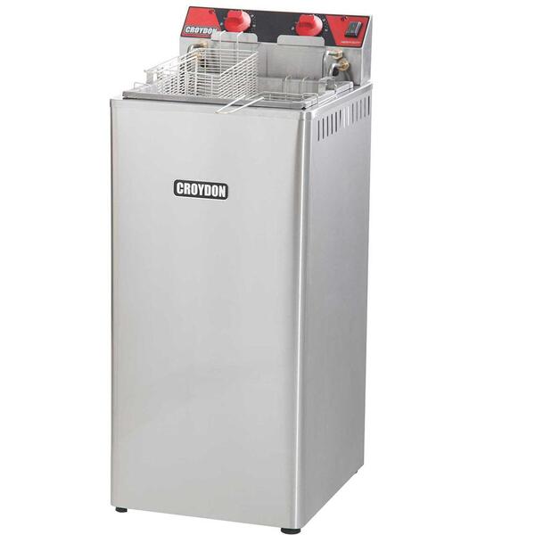 Fritador Elétrico Água E Óleo Croydon 8000w 21 Litros Fa28 22