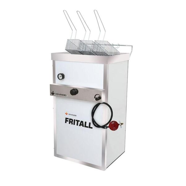 Fritador Fritadeira Gás 26 Lts  Água E Óleo  Faoap30 - Venânc