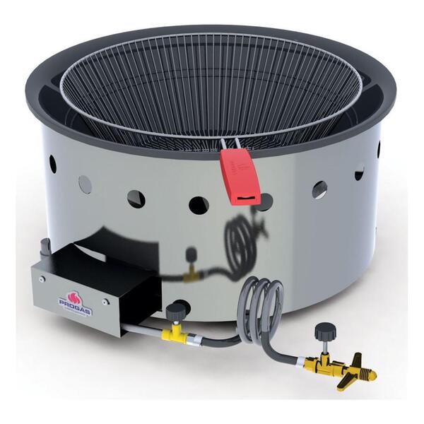 Fritador Tacho Fritura Pasteleiro 14 Litros Alta Pressao De M