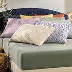 Fronha Altenburg Malha Fio Pentado 50cm X 70cm Bits Amarelo