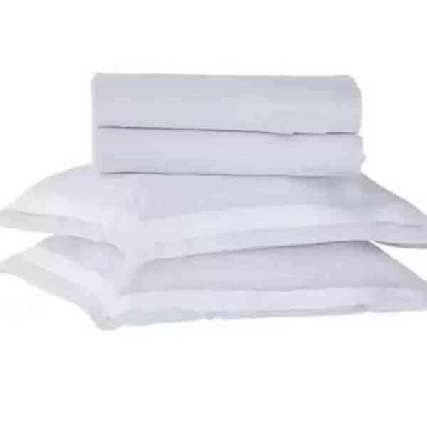 Fronha Avulsa Bellágio 50x90 Cm Branco/ Branco Kacyumara