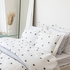 Fronha Avulsa Essencialle  Corações P&b