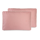 Fronha Colorlife Percal 200 Fios 100% Algodão Com Vivo  Rosê