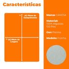 Fronha De Travesseiro 120 Fios Super Cotton Lisa 50x70cm Came