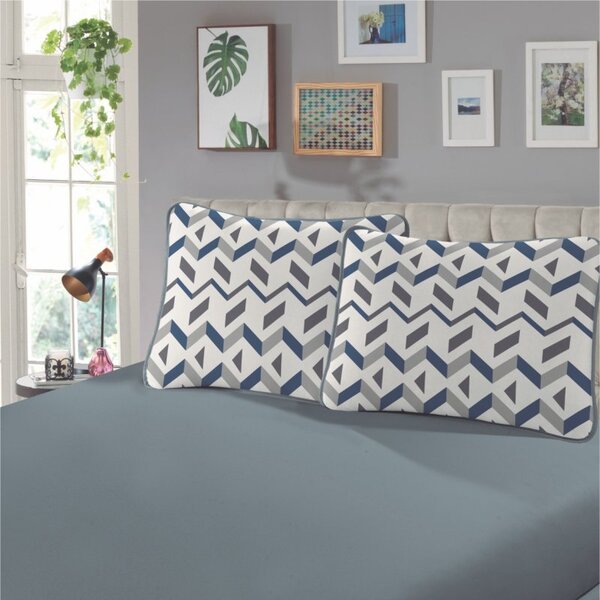 Fronha Em Malha Estampada Avulsa Confort Sbx - Reifen