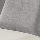 Fronha Par Inverno Manta Flannel 2 Peças - Cinza