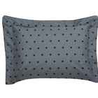 Fronha Par Vida Bela Vintage Poá Chumbo Kacyumara