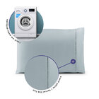 Fronha Percal 200 Fios 70x50 Sem Aba Cinza