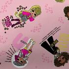 Fronha Portallar Malha Estampada Lol Omg Glam 48cmx68cm Rose