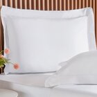 Fronha Ricamo 300 Fios 100% Algodão 50x70cm Branco