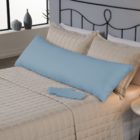 Fronha Travesseiro Corpo Percal 180 Fios 146x46cm Zíper