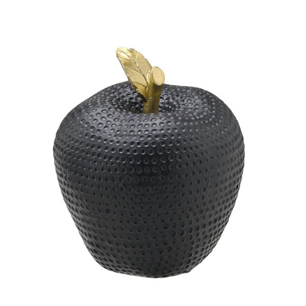 Fruta Decorativa 13cm Maça Preta Espressione