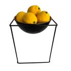 Fruta Limão Artificial 4 Unidades Para Arranjos De Mesa Com A