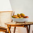 Frutas Artificiais Realistas 3 Unidades De Manga Decorativa P