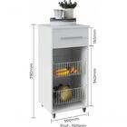 Fruteira 0,36 Bia 492 Branco Moveis Parana