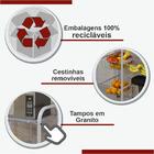 Fruteira 03 Cestos E 02 Prateleiras Em Granito Lavínea Martel