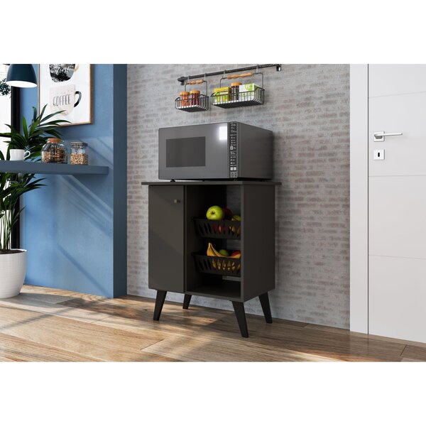 Fruteira 1 Porta 2 Cestas 1 Prateleira Pés Palito Genialflex