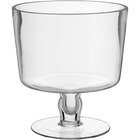 Fruteira 21x19x19cm Vidro Transparente Com Pé