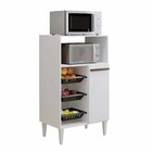 Fruteira 3 Cestos 2 Prateleiras 1 Porta Berlim  Branco